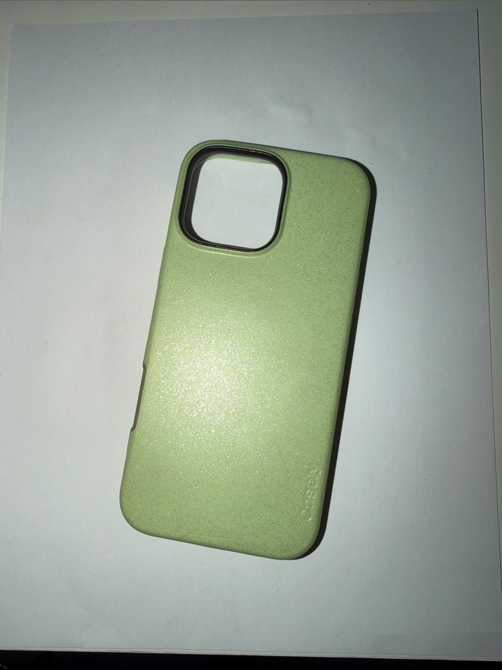Sparkle Light Green iPhone Case - Casely